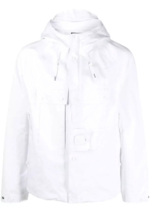 C.P. Company zip-up hooded jacket - White
