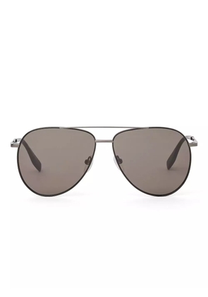 Karl Lagerfeld logo-arm sunglasses - Metallic