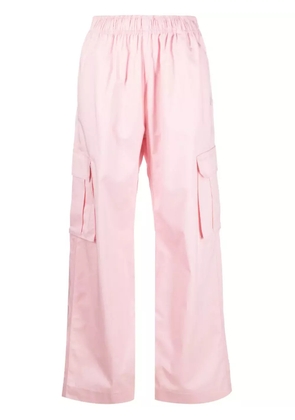 Stine Goya organic-cotton cargo trousers - Pink