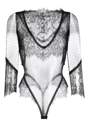 Maison Close Inspiration Divine lace body - Black