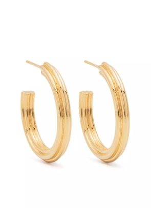 Missoma ridge hoop earrings - Gold