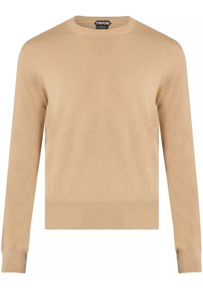 TOM FORD knitted cashmere jumper - Neutrals