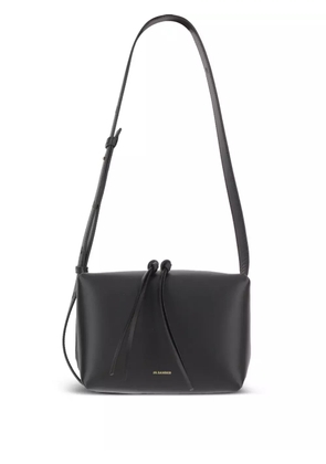 Jil Sander leather shoulder bag - Black