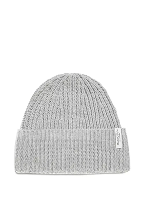 Marc O'Polo ribbed-knit beanie - Grey
