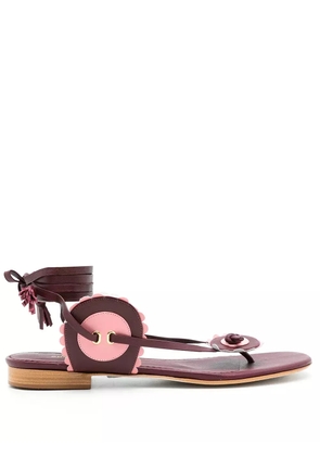 Sarah Chofakian Life Style sandals - Red