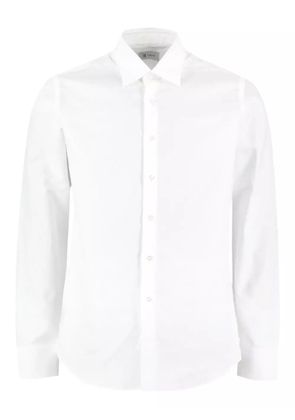 THE (Alphabet) oxford cotton shirt - White