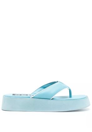 Senso Paxton platform flip flops - Blue