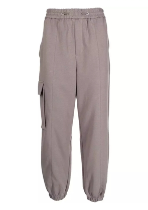 ZZERO BY SONGZIO cargo-style drawstring track pants - Grey