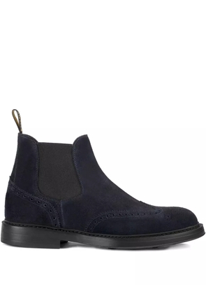 Doucal's suede chelsea boots - Blue