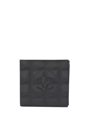 CHANEL Pre-Owned 2000 Travel Line Choco Bar wallet - Black