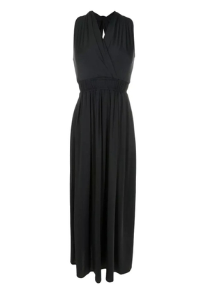 Lygia & Nanny Venus elasticated-waist midi dress - Black