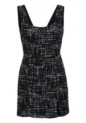 LIU JO bouclé mini dress - Black