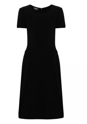 CHANEL Pre-Owned 1990s wool midi dress - Black