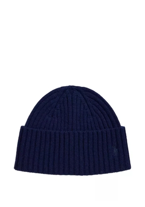 Polo Ralph Lauren wool ribbed cuff beanie - Blue