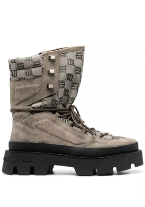 MISBHV logo-print hight-top sneakers - Neutrals