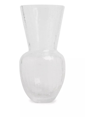 KLIMCHI Felicity cracked-effect vase - White