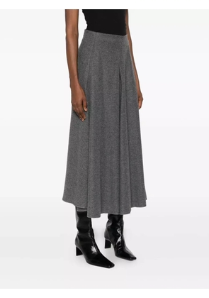 SUSANNE BOMMER A-line midi skirt - Grey