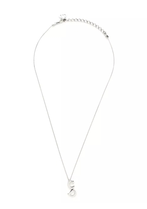 Christian Dior Pre-Owned CD pendant necklace - Silver