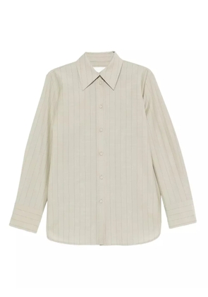 Jil Sander pinstriped shirt - Green