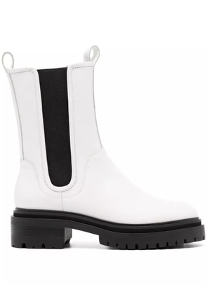 Senso Pandora leather boots - White