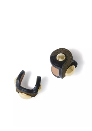 PUCCI Onde large open-band ring - Black