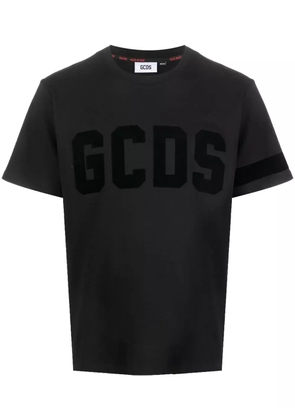 GCDS logo-print cotton T-shirt - Black