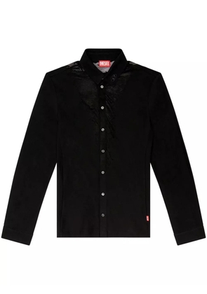 Diesel S-Sun-Plain shirt - Black