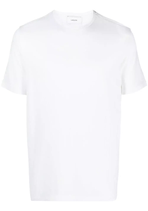 Lardini short-sleeved wool T-shirt - White