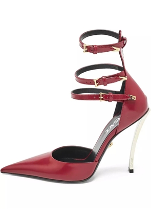 Versace Pre-Owned leather heeled pumps - Red