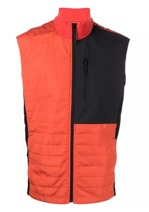 Aztech Mountain colour-block fleece vest - Orange