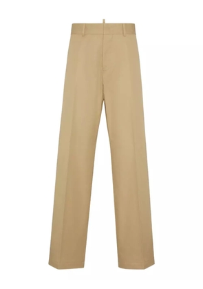 DSQUARED2 pressed-crease trousers - Neutrals