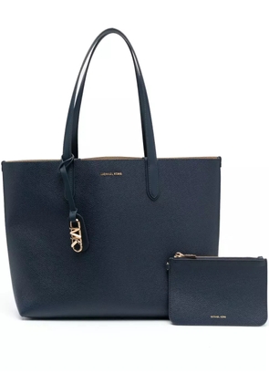 Michael Michael Kors large Eliza reversible leather tote bag - Blue