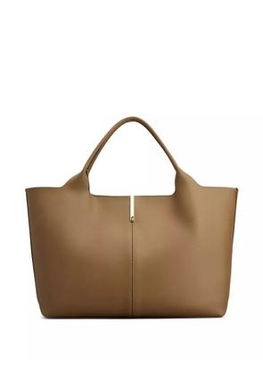 Tod's medium leather tote bag - Brown