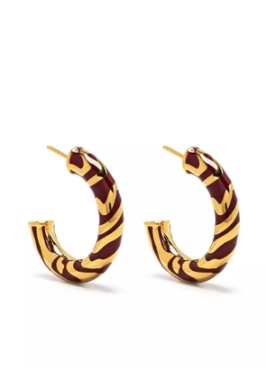Aurelie Bidermann Liwa hoop earrings - Gold
