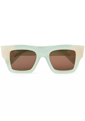 Jacquemus Baci square-frame sunglasses - Green