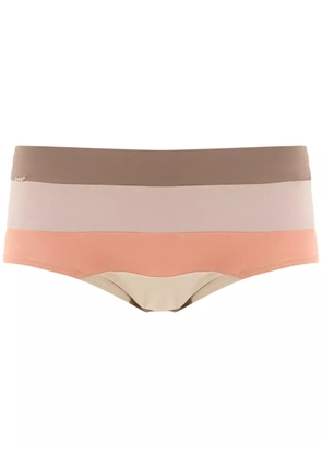 Amir Slama striped swim trunks - Multicolour