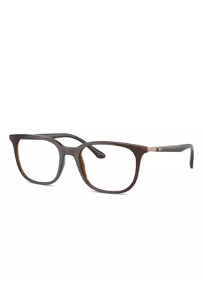 Ray-Ban square frame glasses - Brown