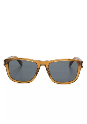 Saint Laurent Eyewear square-frame sunglasses - Brown