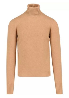 Drumohr roll-neck cashmere sweater - Neutrals