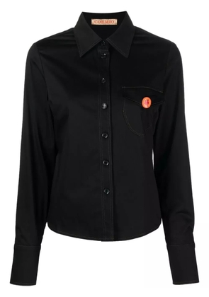 CORMIO Katy pin-badge shirt - Black