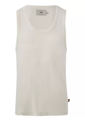MISCI Machinho ribbed tank top - White