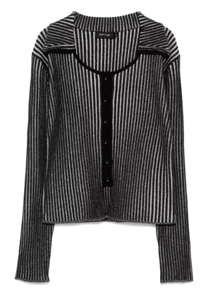 tout a coup cutout knitted top - Black