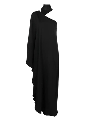 Taller Marmo Bolkan one-shoulder maxi dress - Black