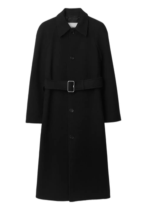 Burberry belted wool coat - Black