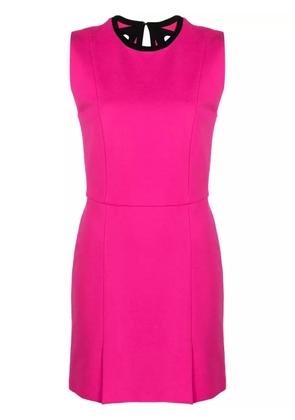 MSGM cutout-bow minidress - Pink