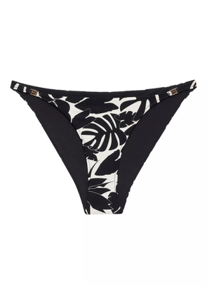 ANINE BING Bellamy printed bikini bottom - Black