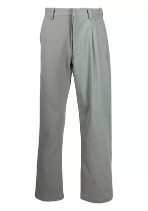 Xander Zhou straight leg tailored trousers - Grey
