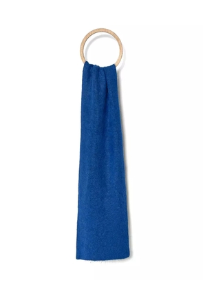 IRO brushed scarf - Blue