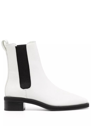 Senso Milan two-tone ankle boots - White
