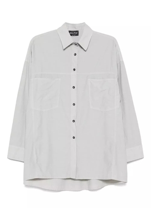 Andrea Ya'aqov long sleeve shirt dress - Grey